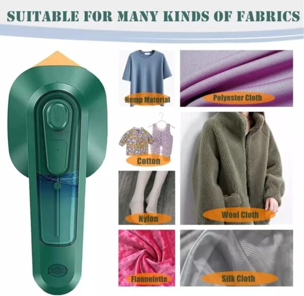 Micro Portable Steam Iron | Mini Ironing Machine for Clothes - Image 3